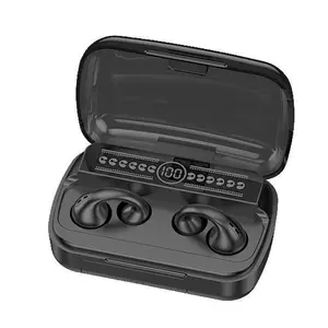 HWD New Design Hochwertiges kabelloses Ohrhörer-Headset mit Knochen leitung und tragbarer Ohrhörer mit Geräusch unterdrückung und Power bank