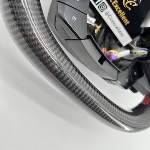 Volant en fibre de carbone de conception nouvelle et excellente pour Chevrolet <span class=keywords><strong>Corvette</strong></span> C8 - Product Image 2