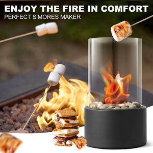 Oferta Especial: Mesa Redonda de Acero Inoxidable para Interiores con Parrilla de Barbacoa de Calidad Premium para el Hogar, Patio, Camping y Reuniones Diarias - Product Image 5