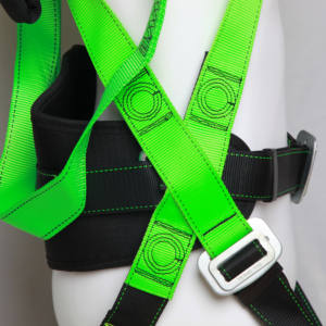 Harnais de sécurité multicolores en polyester résistant à l'usure pour l'escalade en extérieur, les travaux en hauteur et l'entretien électrique, avec anneau en D en acier, 150 kg - Product Image 4