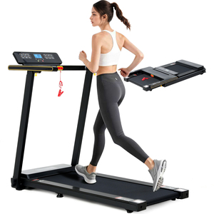 <span class=keywords><strong>Tapis</strong></span> <span class=keywords><strong>Roulant</strong></span> Elettrico Pieghevole Leggero e Silenzioso con Nastro Largo, Velocità 1-14km/h, Disponibile in Magazzino in Francia - Product Image 2