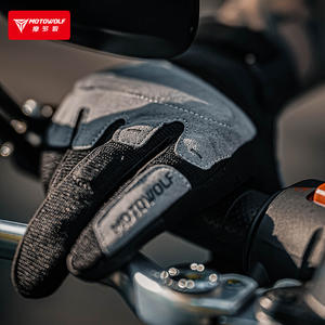 Guantes de moto Retro para hombre, antideslizantes, de secado rápido, cómodos, para ciclismo al aire libre, anticaída, transpirables para todas las estaciones - Product Image 4