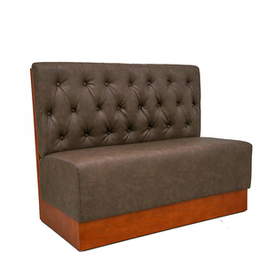 Hiện đại gian hàng sofa ăn thiết lập băng ghế dự bị nhà hàng gian hàng chỗ ngồi da - Product Image 2