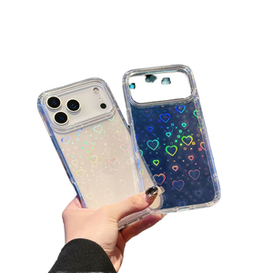 Colorato amore Laser All-Inclusive Shell per Apple per iPhone 17 Pro Max piccola custodia per cellulare completo impugnatura del telefono - Product Image 1