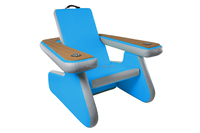 Chaise gonflable portative de salon de flotteur de piscine de hamac