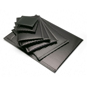 Tùy Chỉnh In Bong Bóng Màu Đen Túi Lá Kim Loại Bong Bóng Màu Đen Nhanh Phong Bì Giá Rẻ Bong Bóng Phong Bì - Product Image 2