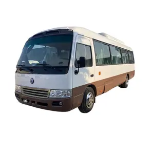 Public transportation LHD toyo ta passenger bus 29 seaters used toyo ta coaster buses for sale