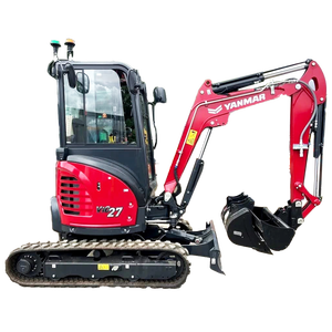 รถขุดขนาดเล็กคุณภาพสูง Yanmar Vio27 ขนาด 2.5 ตัน รถขุดตีนตะขาบขนาดเล็ก YANMAR VIO 27 30 35 - Product Image 1