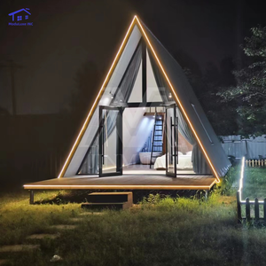 Casa Prefabricada de Acero de Lujo, Ecológica, con Energía Solar, Impermeable, para Uso en Villas y Apartamentos, con Diseño Moderno - Product Image 1