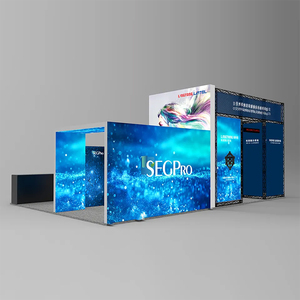 TianLang Aluminium Profile Big Trade Show Exhibition Booths Portable <b>Folding</b> Modular Exhibition Booth <b>Shelf</b> Display Stand - Product Image 6