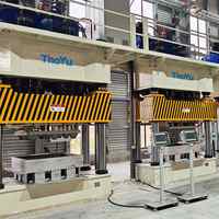Equipo de Fabricación de Palets de Virutas de Madera ThoYu TY-1250 con Motor, Presión de 1250 Toneladas, Capacidad de 324 Palets/Día