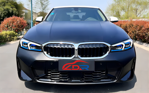 Bodykit di lusso per BMW serie 3 2012-2019 F30 F35 Upgrade a G20 G28 <span class=keywords><strong>M</strong></span>- Tech Body Kit cofano auto fanalino fanale posteriore del paraurti - Product Image 3