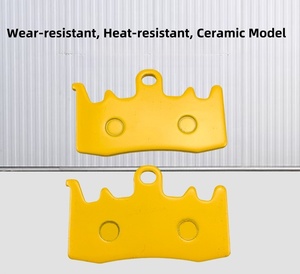Plaquettes de frein pour moto à prix fabricant, plaquettes de frein en céramique, réactives, résistantes à l'usure et à la chaleur - Product Image 5
