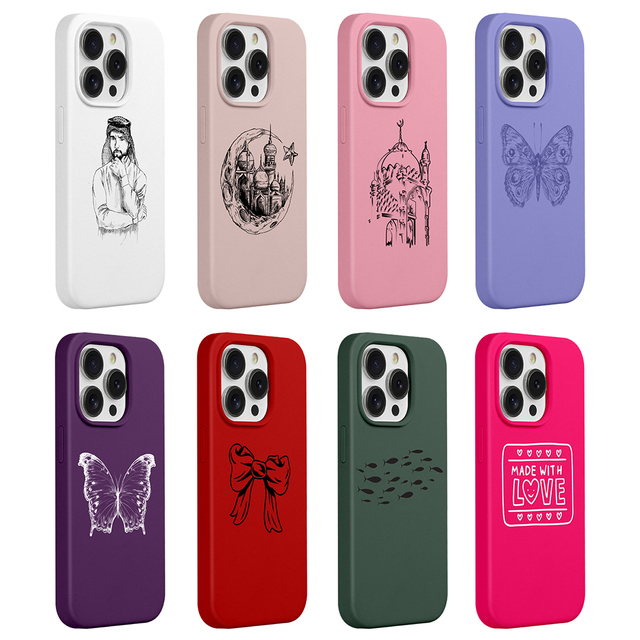 Custom Magnetic Liquid Silicone Phone Case for iPhone 17 17e 16 14 15 Pro Max & Android Wireless Charging Wholesale Mobile Cover
