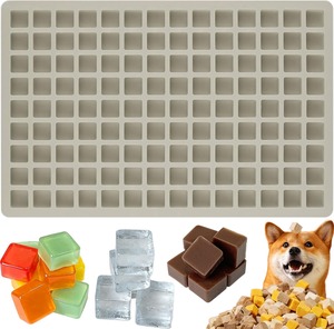 Moldes de Silicona Cuadrados Mini de 100 Cavidades para Chocolate, Dulces, Gomitas, Caramelos, Gelatina, Cubitos de Hielo y Golosinas para Mascotas - Product Image 5