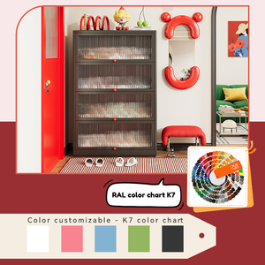 Armadio <span class=keywords><strong>Portascarpe</strong></span> in Metallo Sotto le Scale, Scarpiera in Acciaio Multilivello Personalizzabile per Spazi Ristretti - Product Image 5