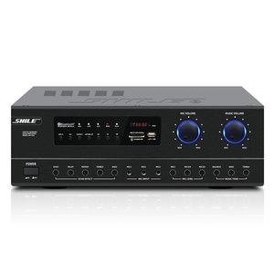 Home Power Versterker <span class=keywords><strong>100W</strong></span> Karaoke Usb Sd Mixer Versterker Hifi Draadloze Blue Tooth Microfoon Stereo Basgitaar Versterker