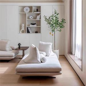 Italian Minimalist Prado Fabric <b>Sofa</b> Designer Style Living Room <b>Sofa</b> Combination For Large And <b>Small</b> Apartment - Product Image 3