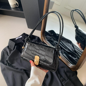 Luxury women's Handbags Large Capacity Luxury Women Handbags Gold Color Fashion Women Shoulder Bag Durable PU Leather Bags - Product Image 2