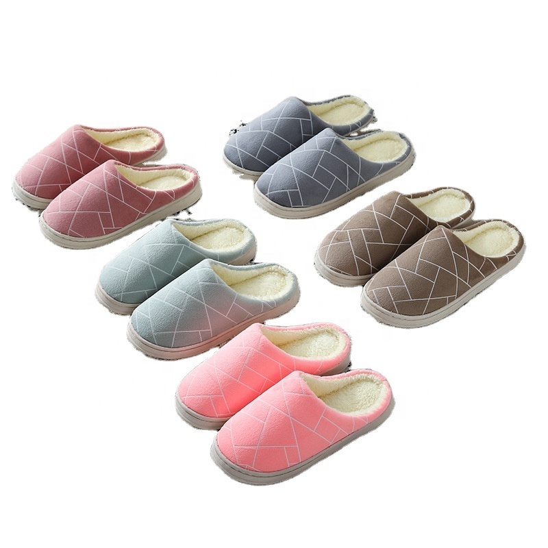 2023 Cute Fur Antumn Winter Slippers - Warm & Anti-slippery