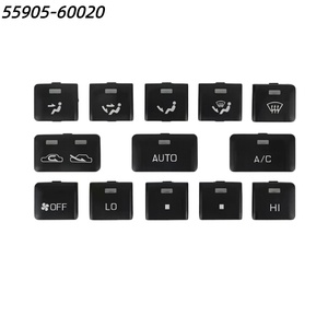 Commutateur de Climatisation AC 55905-60020 pour Toyota Land Cruiser FJ80 FZJ80 1990-1997 Pièces Auto - Product Image 1