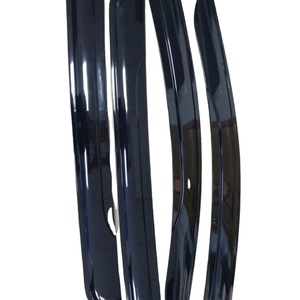 Pare-soleil de porte pour Hilux Revo PC Protection et décorations de luxe Noir foncé/Noir transparent - Product Image 4