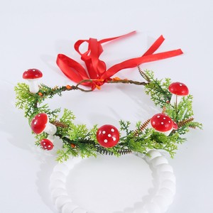 Serre-tête de mariée populaire européen et américain, accessoires de cheveux de mariage, couronne de fleurs artificielles, vente chaude - Product Image 6