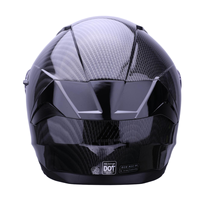 Casques de moto en fibre de carbone, vente en gros d'usine et personnalisation OEM, casques de moto intégraux légers de haute qualité pour VTT.
