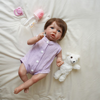 China alta calidad 3D pintado realista muñeca bebé personalizado bebé muñeca fabricantes
