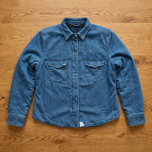 Camisa de Mezclilla para Hombre, Manga Larga, con Cuello - Product Image 2