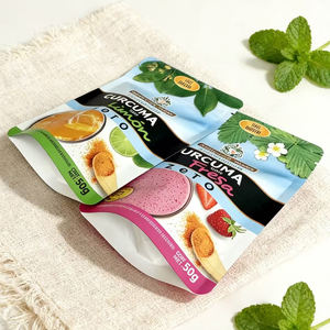 Sac debout à fermeture éclair étanche à l'humidité avec impression personnalisée Sacs en mylar de qualité alimentaire pour sac d'emballage alimentaire - Product Image 3