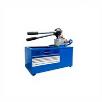 Bomba de pistón de acero inoxidable SMP300, manual, de alta presión, para pruebas de agua, banco de pruebas hidrostático, tubería hidráulica