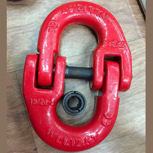 Connecting Link Grade 80 Alloy Steel 1/2 Inch Heavy Duty Chain Connector for <b>Material</b> <b>Handling</b> and Lifting Connecting Link - Product Image 2