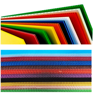 Promotional Price 4mm PP Hollow corflute Color <strong>Sheet</strong> Polypropylene Material Plastic Corrugated Board <strong>correx</strong> <strong>Sheet</strong> Conflute <strong>Sheet</strong> - Product Image 4