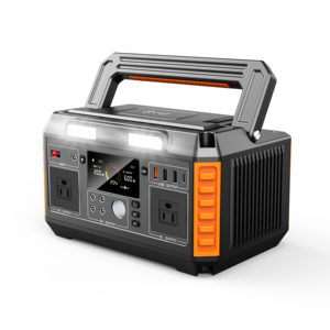 Station d'alimentation d'urgence SOLARFLASH PPS600 600W tendance avec lampe de poche, contrôleur MPPT et batterie LiFePO4 - Product Image 2