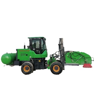 Road <b>Sweeper</b> Diesel <b>Powered</b> Cleaning Machine For Tunnel Road Highway Sweeping Efficient Operation - Product Image 2