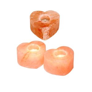 Hand Crafted <b>Candle</b> Holder & Heart <b>Candle</b> Holder Made With Himalayan Salt-Sian Enterprises - Product Image 4