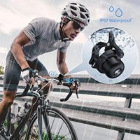 Timbre para Bicicleta MiLi para Rastreador MiTag, Montaje Oculto, Compatible con Apple Find My y Google Find My Device, Resistente al Agua IPX67, GPS Antirrobo para Bicicleta