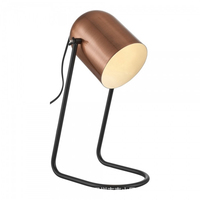 Lampe de table en métal de type simple et créatif, lampe de lecture de bureau, douille E26/E27