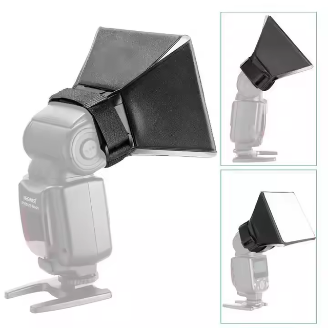Factory Price Universal High Quality Waterproof 10x13CM Camera Flash Light Diffuser Softbox for Godox for DSLR Camera