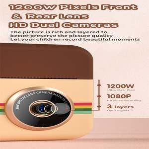 Fabrika fiyat çocuk anlık kamera 1080P çocuklar fotoğraf yazıcı 2.4 inç dijital kamera için erkek çocuk oyuncakları hediye - Product Image 5