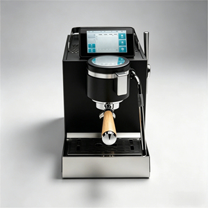 Machine à expresso réglable à double chaudière, 6 modes d'extraction, avec surveillance et enregistrement des données extraites - Product Image 1