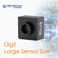Caméra industrielle compatible à grand capteur, GigE, à balayage de zone, de 4MP à 25MP, pour l'inspection par vision industrielle et l'équipement de capture vidéo