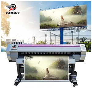 Impresora de inyección de tinta Digital de gran formato, 1,6 m, 1,8 m, Eco solvente, precio más asequible