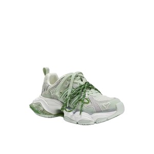 Zapatillas Gg-Cc Dad Shoes para Mujer, con Suela Gruesa, Estilo Casual, Diseño Color Block, Tacón Medio, con Cordones, para Uso Diario - Product Image 5