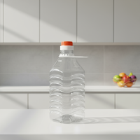 Botella de Plástico para Aceite de Cocina de 5L, de Alta Claridad, a Prueba de Fugas, con Sello Seguro, para Uso Familiar, Venta al por Mayor