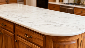 Free Sample 100% Vietnam Artificial Quartz Calacatta Laza Big Slab 20mm Modern Hotel Kitchen Table Top Bathroom Vanity - Product Image 4