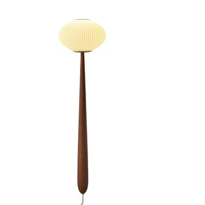 Lámpara de mesa retro E27 con interruptor LED y base de madera para dormitorio, estudio o lectura - Product Image 5