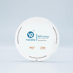 Bloque de Zirconia de Alta Translucidez Yucera, Bloques de Zirconio Dental para Coronas Permanentes, Uso en Laboratorio, Zirconia Blanca - Product Image 5