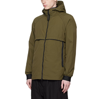 Veste de course thermique en polyester 100% pour hommes, manteau d'hiver long avec décoration brodée, vêtements d'extérieur sans manches